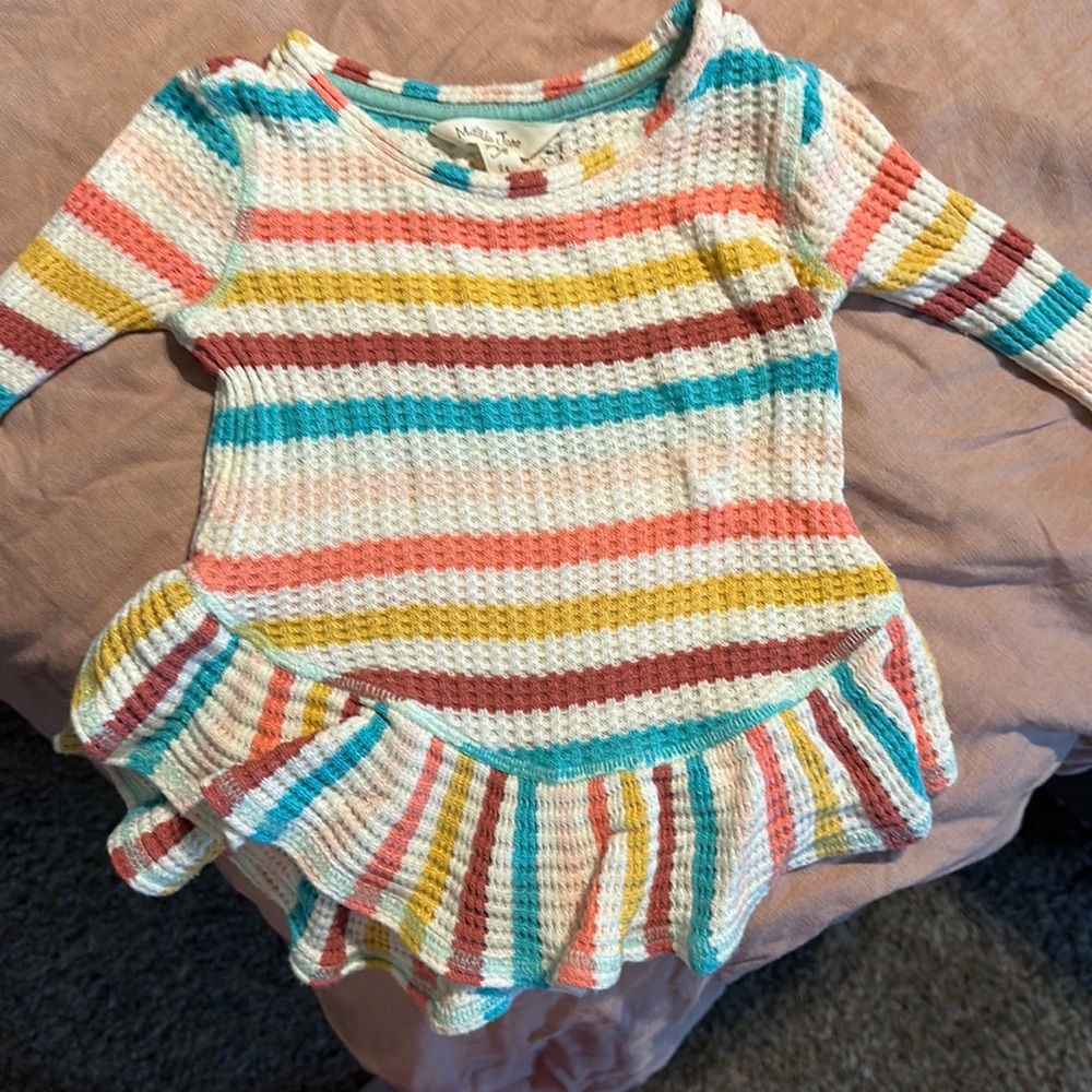 Matilda Jane waffle long sleeve top